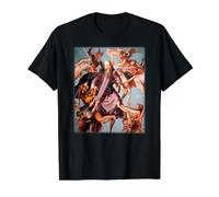 Torment of Saint Anthony Painting by Michelangelo 1488 Value Graphic T-Shirt, Men, Black, L
