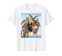 Torment of Saint Anthony Painting by Michelangelo 1488 Value Graphic T-Shirt, Men, White, M