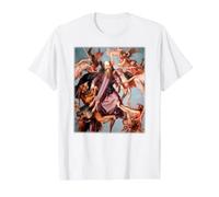 Torment of Saint Anthony Painting by Michelangelo 1488 Value Graphic T-Shirt, Men, White, M