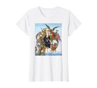 Torment of Saint Anthony Painting by Michelangelo 1488 Value Graphic T-Shirt, Women, White, M