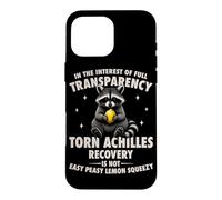 Torn Achilles Tendon Rupture Surgery Funny Achilles Repair Case for iPhone 16 Pro Max