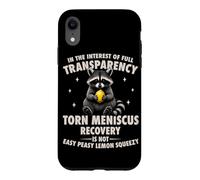 Torn Achilles tendon rupture surgery Funny Achilles Repair Case for iPhone XR
