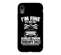 Torn Achilles tendon rupture surgery Funny Achilles Repair Case for iPhone XR