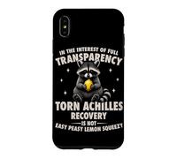 Torn Achilles Tendon Rupture Surgery Funny Achilles Repair Case for iPhone XS Max