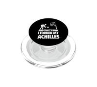 Torn Achilles tendon rupture surgery Funny Achilles Repair PopSockets PopGrip for MagSafe