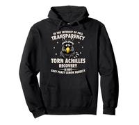 Torn Achilles Tendon Rupture Surgery Funny Achilles Repair Pullover Hoodie