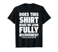 Torn Achilles Tendon Rupture Surgery Funny Achilles Repair Value Graphic T-Shirt