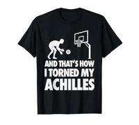 Torn Achilles Tendon Rupture Surgery Funny Achilles Repair Value Graphic T-Shirt