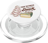 Torn Between Lookin Like A Snack & Eating One Christmas Cake PopSockets PopGrip for MagSafe