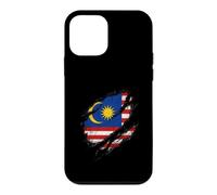 Torn Malaysia Flag Patriotic Design Case for iPhone 12 mini