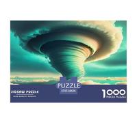 Tornado 1000 Pieces Jigsaws for Adults Natural Wonder Art Colorful DIY Craft Beautiful Home Decoration Uncover The Puzzle 38x26cm/1000pcs