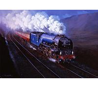 Tornado 60163 A1 Railway Engine Steam Train Blank Fathers Day Birthday Card