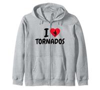 Tornado Beer Bottle Turn I Love Tornados Funny Beer Zip Hoodie