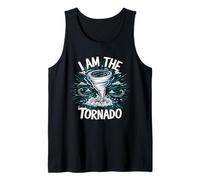 Tornado Birthday Boy Girl I Am The Tornado Tank Top