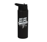 Tornado Boy Storm Chaser Tornado Chaser Stainless Steel Insulated Water Bottle