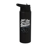 Tornado Boy Storm Chaser Tornado Chaser Stainless Steel Insulated Water Bottle