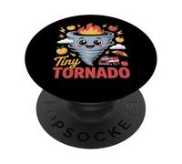 Tornado Chaser Storm Lover Meteorology Gift Tiny Tornado PopSockets Adhesive PopGrip