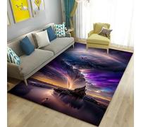 Tornado Dark Clouds Typhoon Landscape 3D Printed Floor Mats Non-Slip Doormat Carpet Printing Rugs For Living Room, Bedroom, Kitchen, Bathroom 60 X 120 Cm - Polyester Soft Touch Easy Cle /1959735493