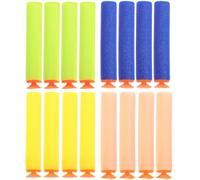 Tornado Foam Bullet Refill Set - 100 Assorted Color Eva Darts for Kids War Game Toys 7.2Cm Safe Foam Tips