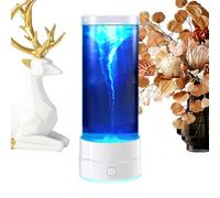 Tornado Light - Cyclone Light, Novelty Relaxing Table Lamp Multicolour Fresh, Atmosphere with Natural Decorations | For Home, Dormitory, Office, Apartment, S
