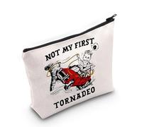 Tornado Lover Gift Not My First Tornadeo Makeup Bag American Disaster Movie Lovers Gift (Tornadeo Bag EU)