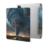 Tornado Natural Disaster Tablet Case with Pencil Holder Protective Cover Design Compatible for IPAD Pro 2021 （11in）