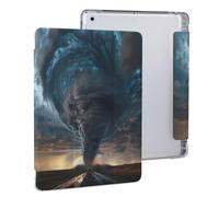 Tornado Natural Disaster Tablet Case with Pencil Holder Protective Cover Design Compatible for IPAD 2020 （10.2in）
