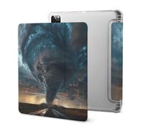 Tornado Natural Disaster Tablet Case with Pencil Holder Protective Cover Design Compatible for IPAD Pro 2020 （11in）