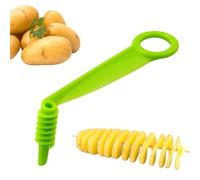 Tornado Potato Spiral Cutter | ABS Spiral Vegetable Cutter | Practical Veggie Spiral Slicer with Saving time | Lightweight Cucumber Spiral Cutting Machine for Vegetables & Fruits