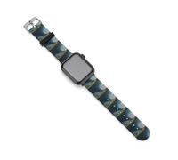 Tornado Silicone Watch Bands Compatible with Apple Watch Slim Watch Straps with Quick Release