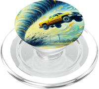 Tornado, Storm Chasing Van Gogh Starry Night Style PopSockets PopGrip for MagSafe