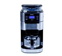 Tornado TCM-1025A-GS CAFETIÈRE À FILTRE MANUELLE AVEC BROYEUR CONIQUE, 1,5 L, 12 TASSES, 900-1050 W, ACIER INOXYDABLE, NOIR