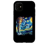 Tornado Van Gogh Art Painting Star Sky Night Nature Weather Case for iPhone 11