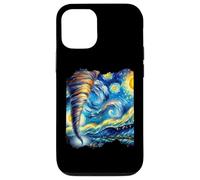 Tornado Van Gogh Art Painting Star Sky Night Nature Weather Case for iPhone 12/12 Pro