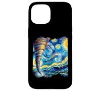 Tornado Van Gogh Art Painting Star Sky Night Nature Weather Case for iPhone 15