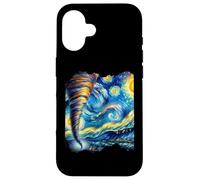 Tornado Van Gogh Art Painting Star Sky Night Nature Weather Case for iPhone 16