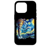 Tornado Van Gogh Art Painting Star Sky Night Nature Weather Case for iPhone 16 Pro