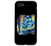 Tornado Van Gogh Art Painting Star Sky Night Nature Weather Case for iPhone SE (2020) / 7/8