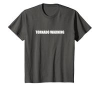 Tornado Warning T-Shirt, Youth, Asphalt Grey, 2T