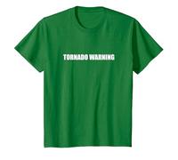 Tornado Warning T-Shirt, Youth, Kelly Green, 2T