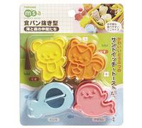 Torne bread cutting die sea and the forest of his friends 4 pieces P-3087