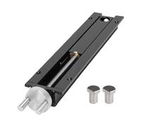 Tornillo de banco para extremo de mesa de carpintería Abrazadera de tornillo de banco inercial de cambio rápido Carrera de 0-110 mm Orificio de banco de 20 mm Aleación de aluminio