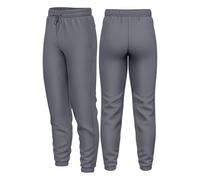 TORO ACTIVA Boys Kids Girls Children School Jog Pants Sports Games Fleece PE Trouser Joggers Cuffed Bottoms 7-13 Years Charcoal