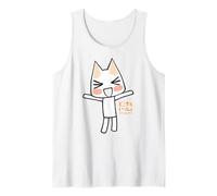 Toro Inoue Doko Demo Issyo Cat Japanese Logo Video Game Tank Top