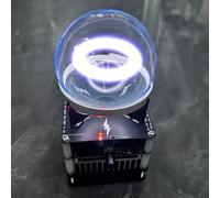 Toroid Circuit Plasma Ring Drive Ball, 3.5Inch DIY Plasma Ring Light Balls, Science PlasmaRing Drive Equipment, for Party Decoration, Activities Science, Outdoor Activities Warning