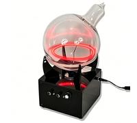 Toroid Circuit Plasma Ring Drive Ball, Plasma Ring Exciters, Xenon/Neon Glass Ball, Diameter 16cm/6.3", Adjustable Power, for Party Decoration, Outdoor Activities Warning Signal and Science Gift
