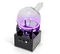 Toroid Circuit Plasma Ring Drive Ball, Plasma Ring Ring Exciters, Xenon Glass Ball, Sphere Diameter 16.6 Cm, For Party Decoration, Outdoor Activities, Science