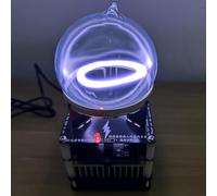 Toroid Circuit Plasma Ring Drive Plasma Ball, 3.5Inch DIY Plasma Ring Light, for Party Decoration, Outdoor Activities Warning Signal and Science Gift