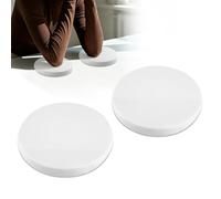 TOROKOM Elbow Rest For Nails Tech, Hand Rest Nails Tech, Soft Rest-Nail Arm Rest Non-Slip Comfortable Padding Base, Round Elbow Pad For Salon/Home Manicure, Reduces Elbow Fatigue (White)