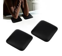 TOROKOM Elbow Rest for Nails Tech, Hand Rest Nails Tech, Soft Rest-Nail Arm Rest Non-Slip Comfortable Padding Base, Square Elbow Pad for Salon/Home Manicure, Reduces Elbow Fatigue (Black)